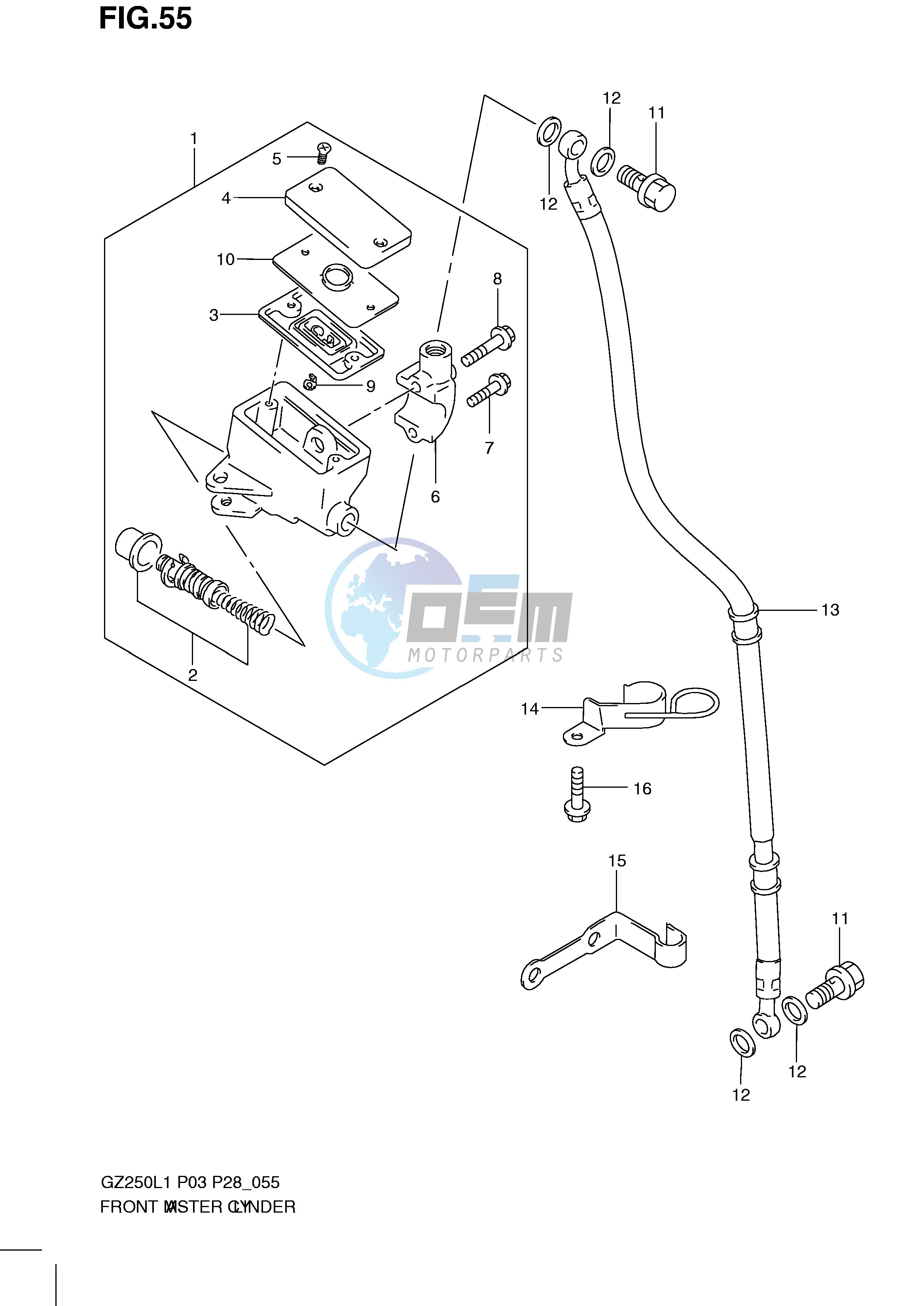 FRONT MASTER CYLINDER