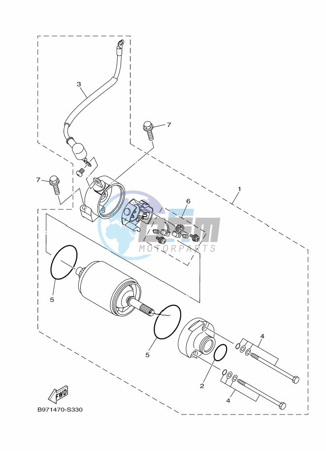 STARTING MOTOR