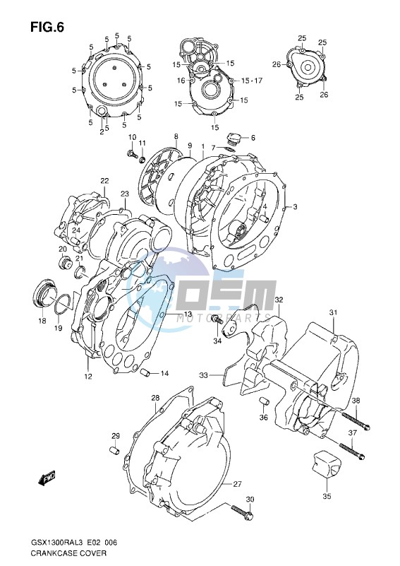 CRANKCASE COVER