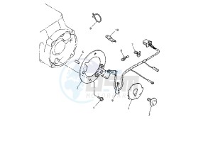 XJ S DIVERSION 900 drawing PICK UP COIL-GOVERNOR