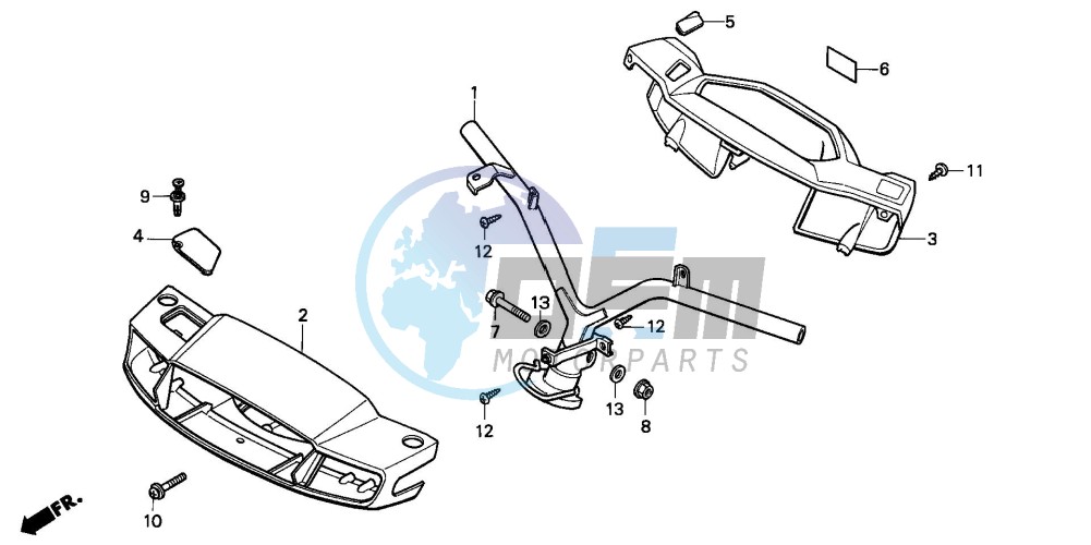 HANDLE PIPE/HANDLE COVER