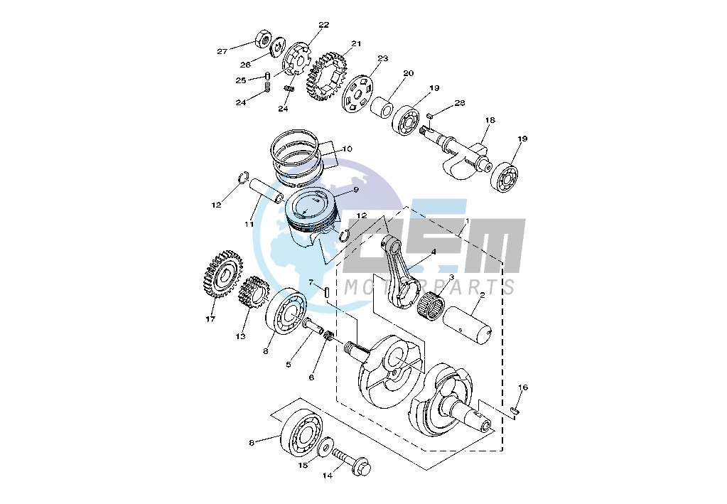 CRANKSHAFT - PISTON