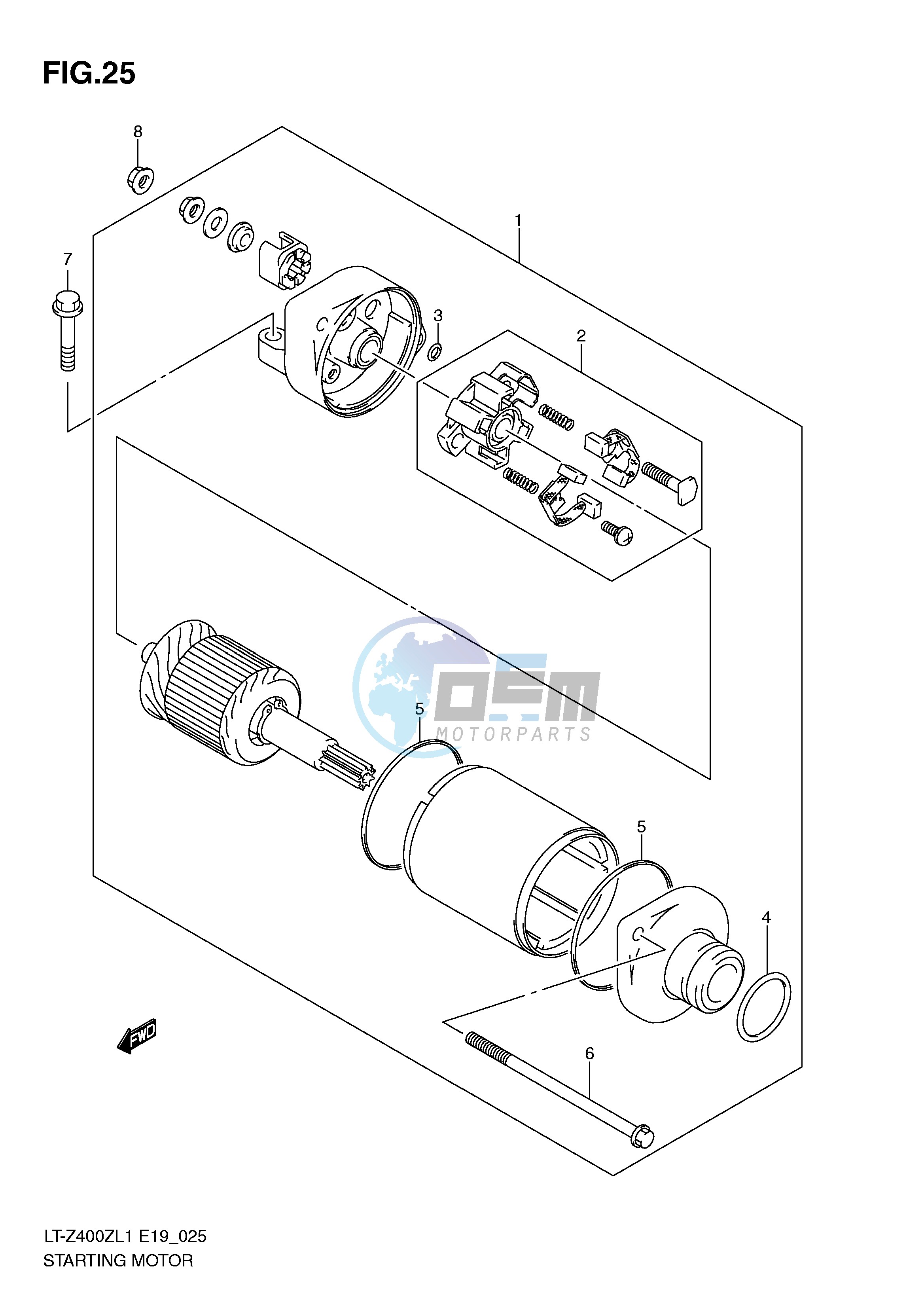 STARTING MOTOR