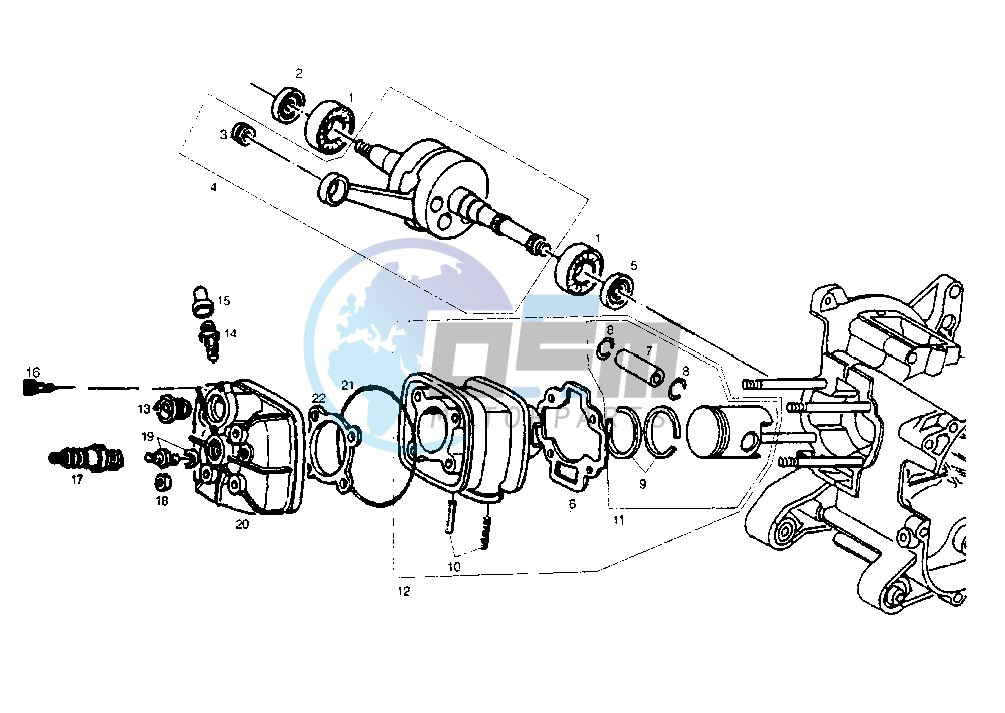 CRANKSHAFT-CYLINDER