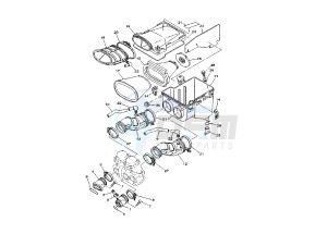 ATV 660 drawing INTAKE