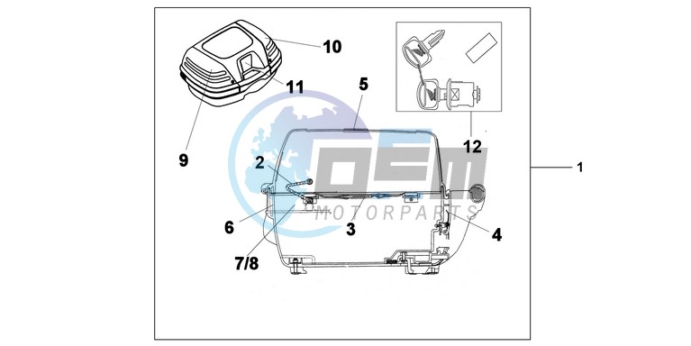 TOP BOX 45L