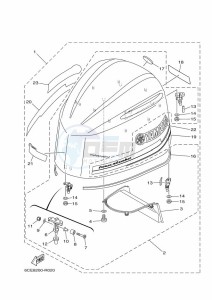 LF300UCA-2017 drawing FAIRING-UPPER