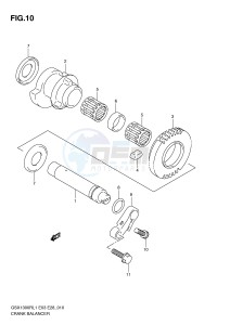 GSX1300R (E3-E28) Hayabusa drawing CRANK BALANCER