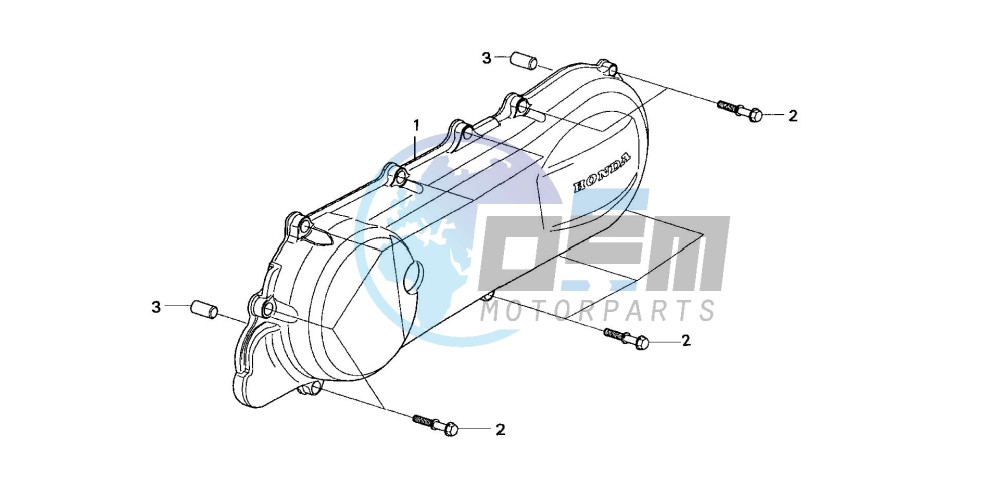 LEFT CRANKCASE COVER