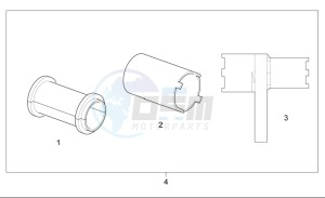 Special Tools A Rotax V990 -- drawing Kit Attrezzi Frame - Fork