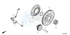 NSA700A9 Australia - (U / MME REF) drawing PULSE GENERATOR/STARTING CLUTCH