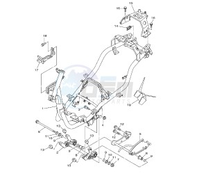 VITY 125 drawing FRAME