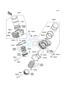 VN1600 MEAN STREAK VN1600B7F GB XX (EU ME A(FRICA) drawing Cylinder/Piston(s)