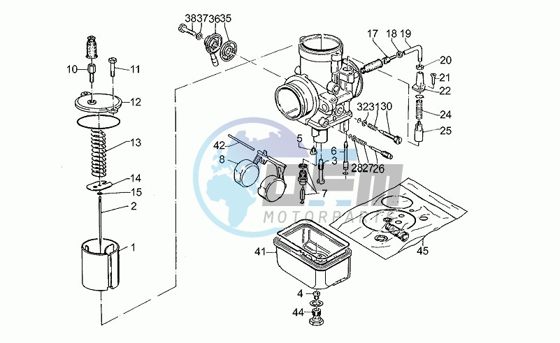 Carburettor-spare parts