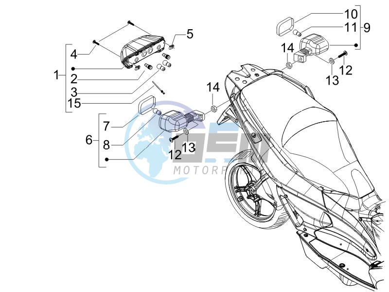 Tail light - Turn signal lamps