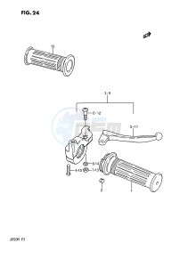 JR50 (P3) drawing HANDLE GRIP