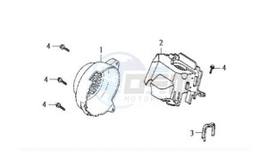 JET SPORT X R 50 drawing AIRBOX