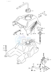 LT-A500F (E24) drawing FUEL TANK