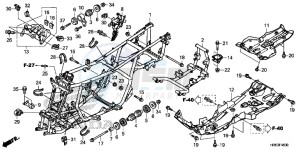 TRX500FM5F TRX500FM Europe Direct - (ED) drawing FRAME BODY