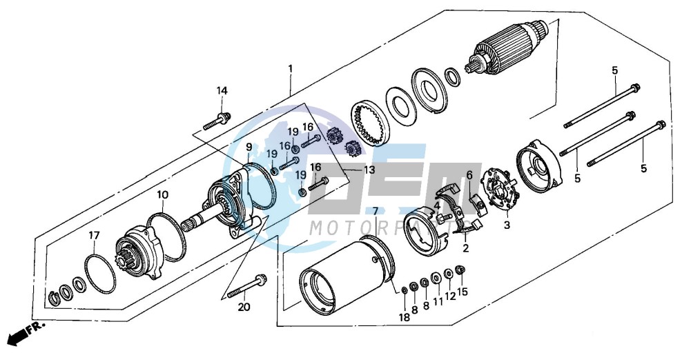 STARTING MOTOR