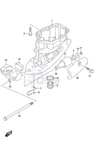 DF 140A drawing Drive Shaft Housing