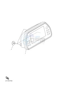 YZF-R1M 998 R2 (2KS7) drawing METER