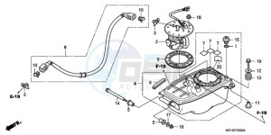 NSA700A9 France - (F / CMF MME) drawing FUEL PUMP