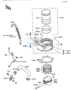 KL 650 A [KLR650] (A1-A5) [KLR650] drawing CYLINDER_PISTON