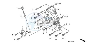 FJS400D9 SI - (SI) drawing RIGHT CRANKCASE COVER