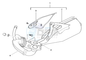 Ark AC 45 One- Matt Black 125 drawing Silencer