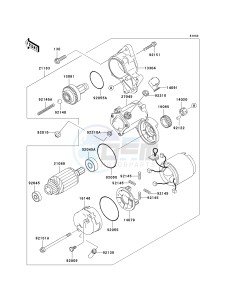 KAF 620 J [MULE 3010 TRANS4X4] (J6J-J8F) J6F drawing STARTER MOTOR