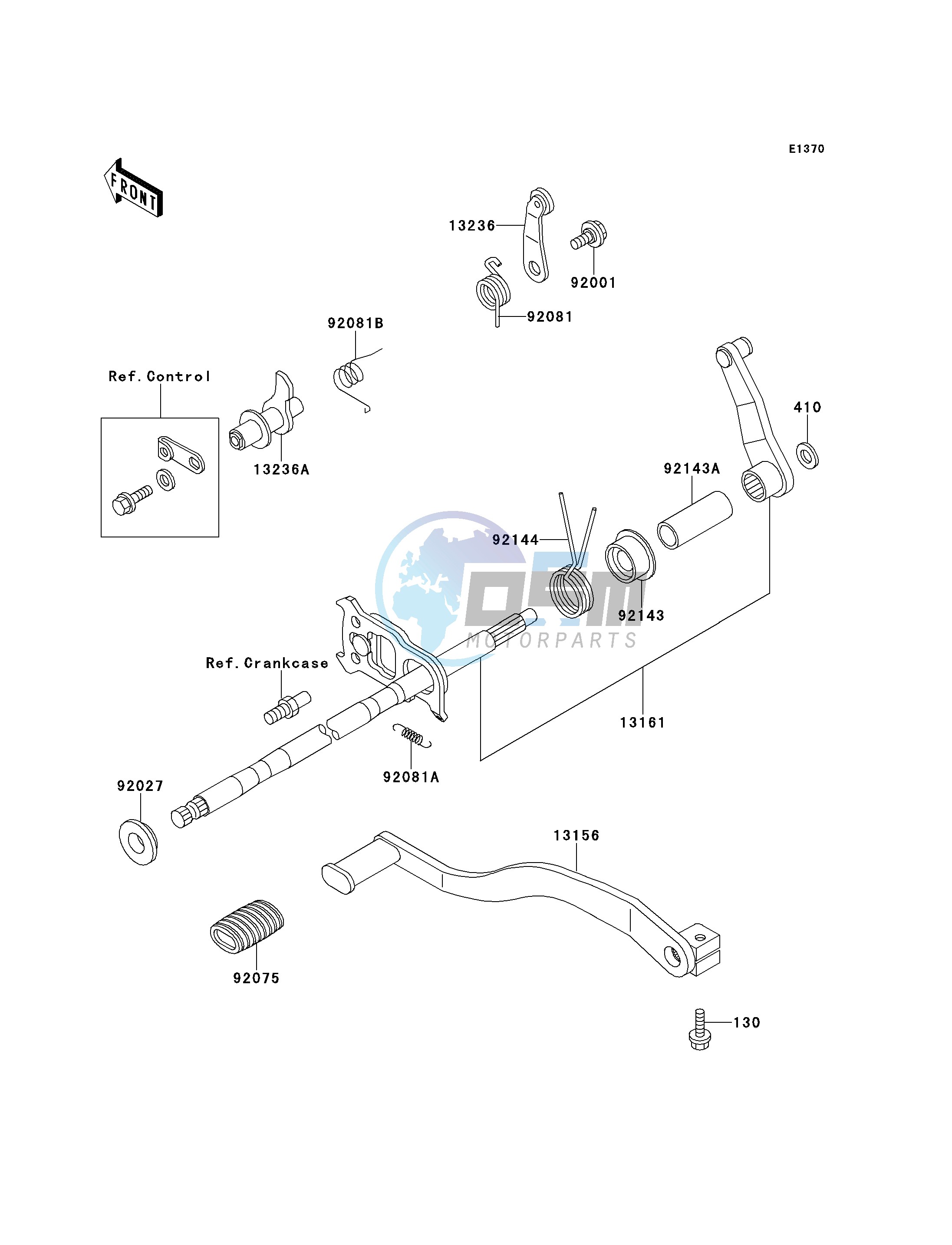 GEAR CHANGE MECHANISM