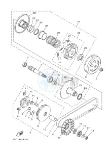 XC100E (1RS2) drawing CLUTCH