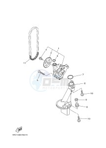 MTN850-A MTN-850-A MT-09 ABS (BS21) drawing OIL PUMP