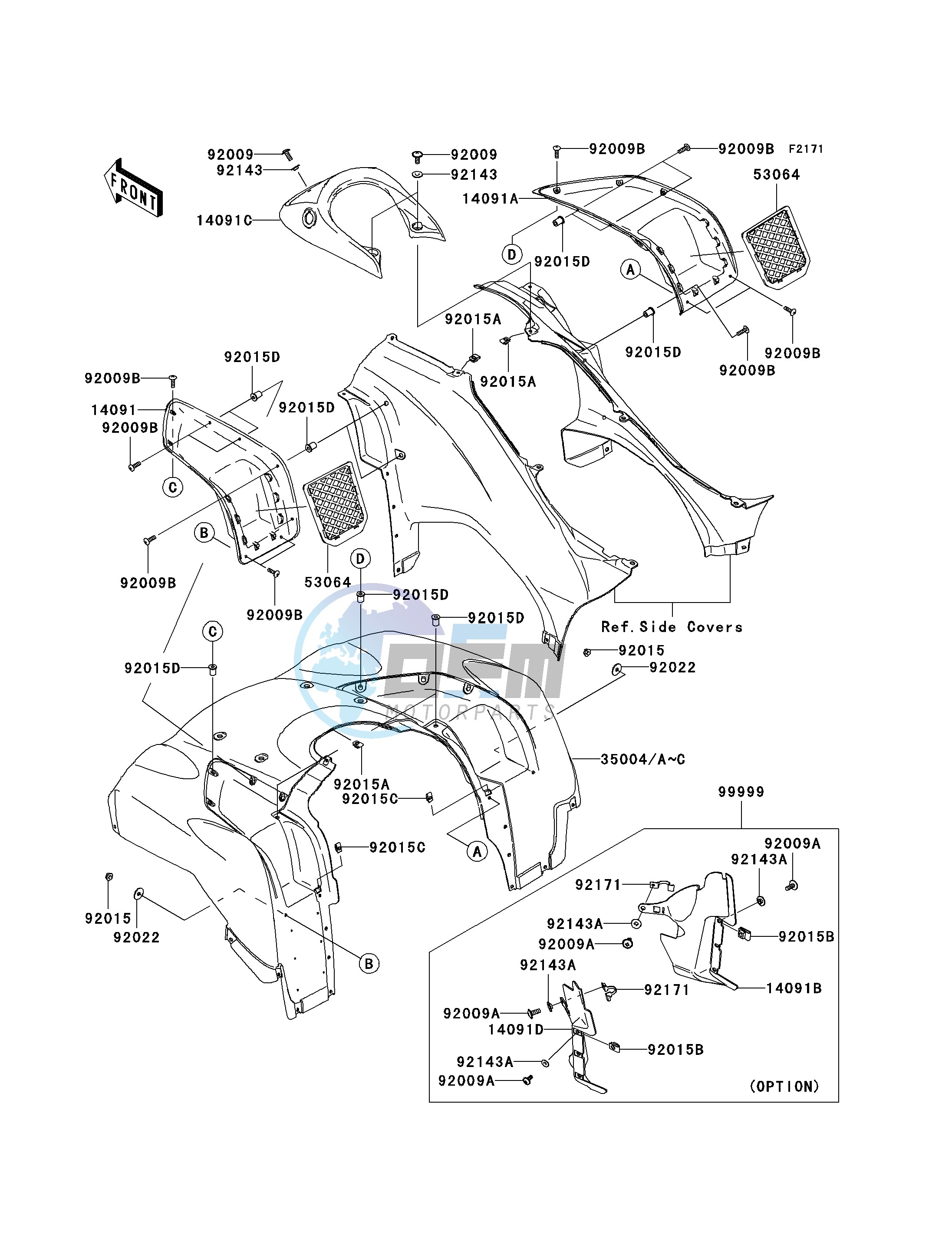 FRONT FENDER-- S- -