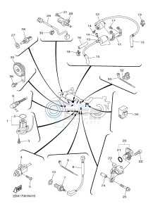 XVS950CU XVS950 XV950 R-SPEC (2DE3) drawing ELECTRICAL 1