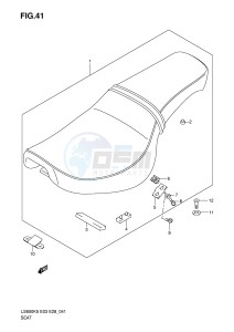 LS650 (E3-E28) SAVAGE drawing SEAT