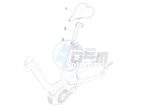 Wi-Bike Enel 0 drawing Saddle/seats