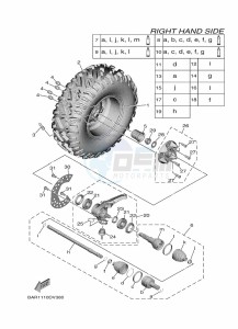 YXE850EN YXE85WPHM (BAND) drawing FRONT WHEEL 2