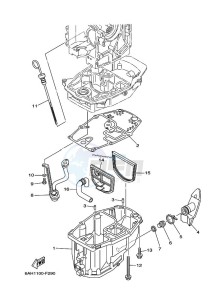 F15CES drawing VENTILATEUR-DHUILE