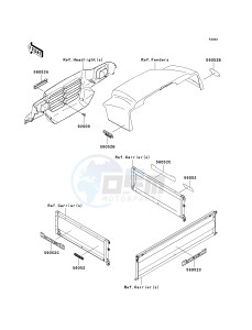 KAF 620 J [MULE 3010 TRANS4X4] (J6J-J8F) J8F drawing DECALS