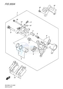 RM-Z450 EU drawing REAR CALIPER