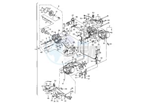 XVZ TF ROYAL STAR VENTURE 1300 drawing CARBURETOR