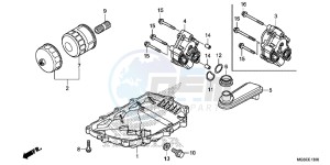 NC700SC drawing OIL PAN/ OIL PUMP