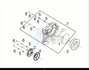 MAXSYM TL 508 (TL50W2-EU) (M2) drawing R. OUTER COVER / MAXSYM TL 508 (TL50W2-EU) (M2)