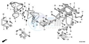 GL1800A Australia - (U) drawing ENGINE GUARD