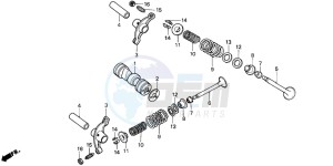 C50Z2 drawing CAMSHAFT/VALVE