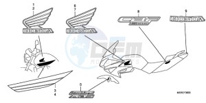 CBF600NA9 UK - (E / ABS MKH) drawing MARK/STRIPE