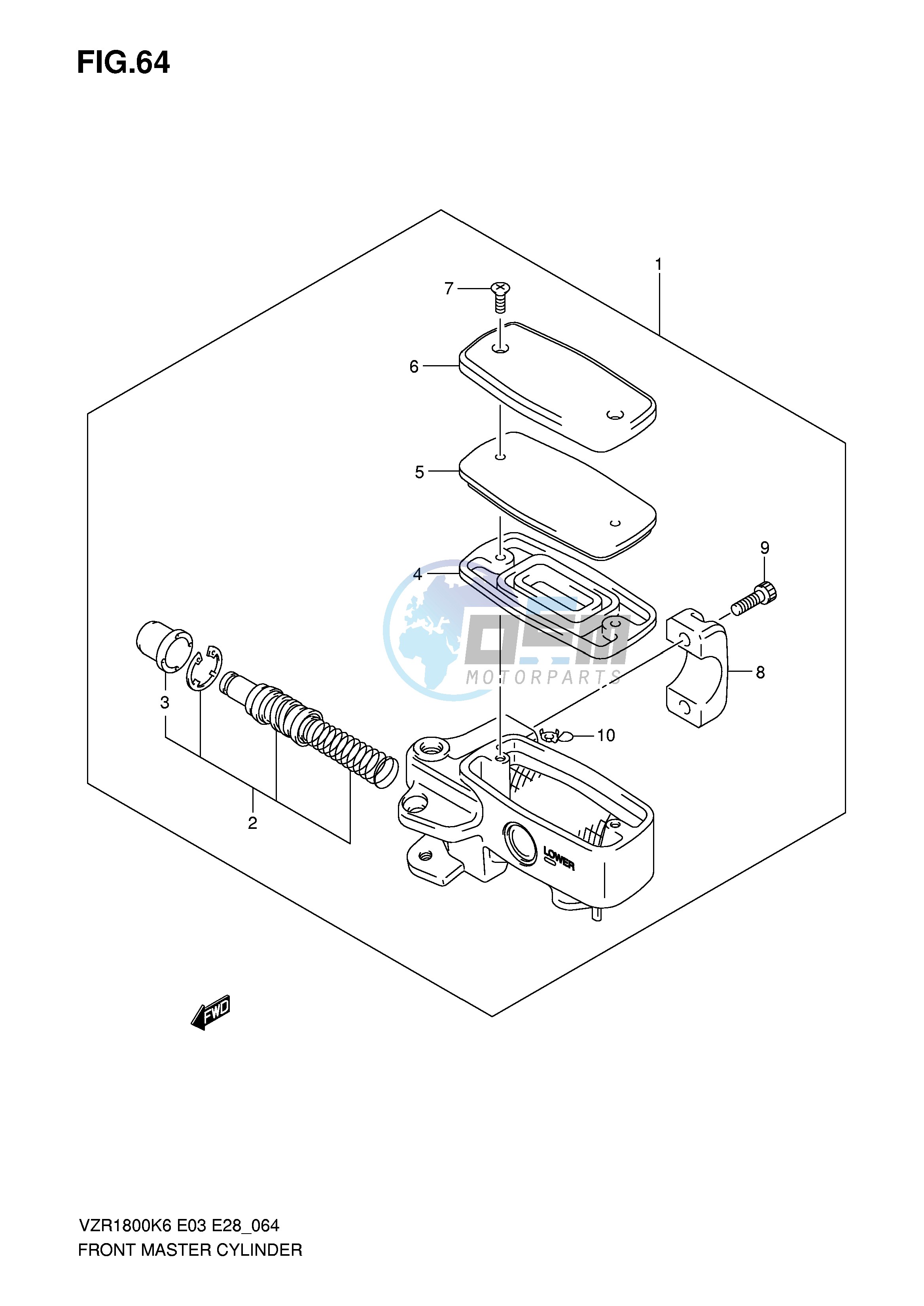 FRONT MASTER CYLINDER