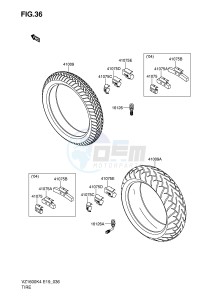 VZ1600 (E19) drawing TIRE